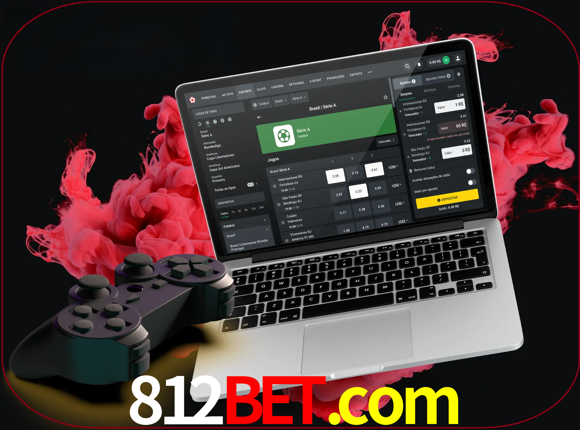 Visite a secção especial de jogos de vídeo em 812bet para descobrir em que jogos pode apostar e ganhar muito dinheiro.