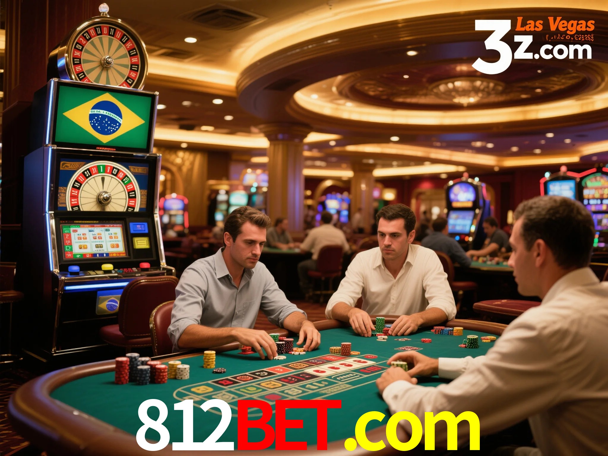 Depositar dinheiro para jogar jogos de cassino.